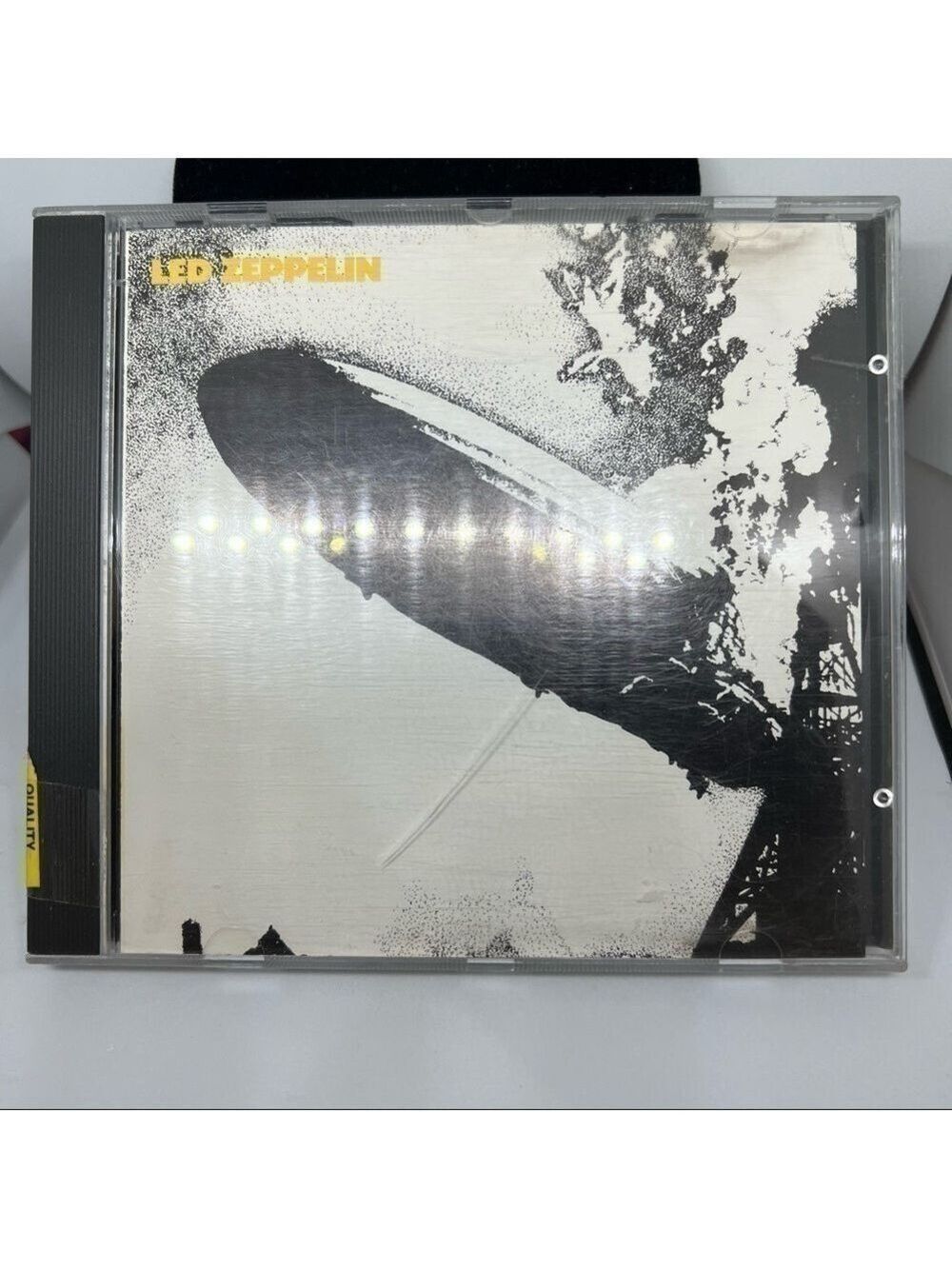 EUC-YELLOW Label Led Zeppelin-Led Zeppelin I Early CRC CD Atlantic A2-19126 Rare